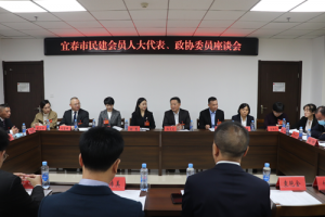 楊文龍出席宜春市民建會員人大代表、政協委員座談會